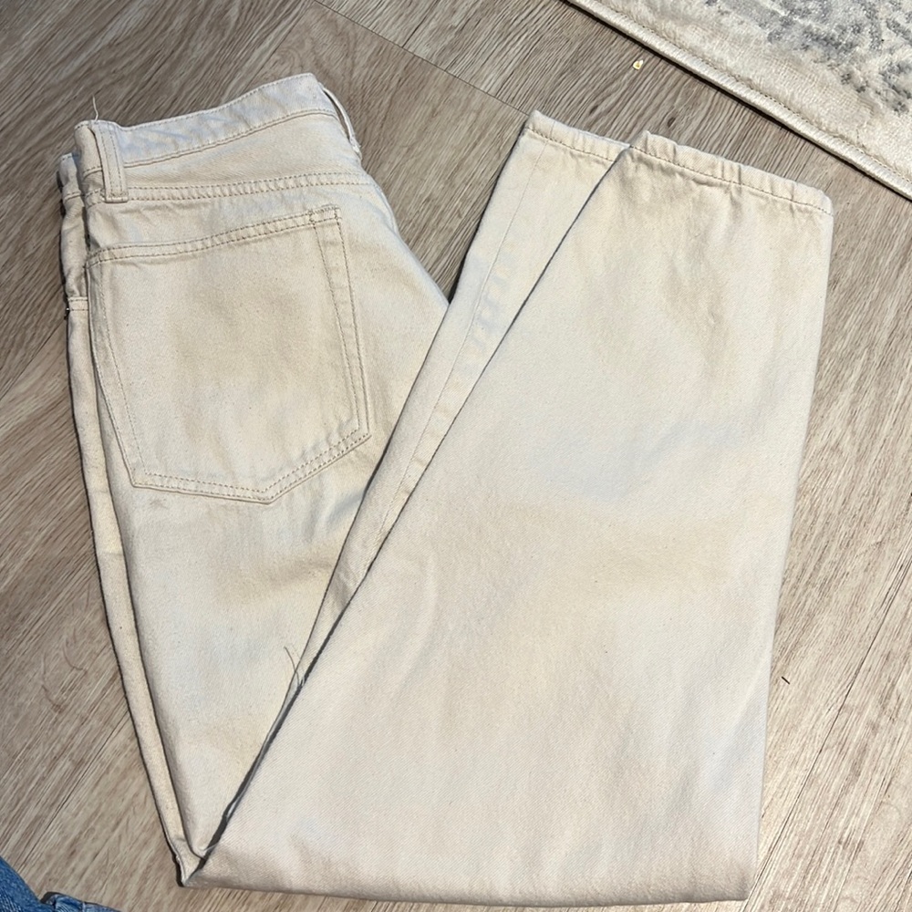 Weworewhat high waisted balloon pants.